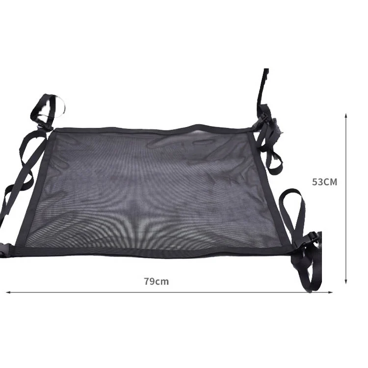 TBD0589425701_B1.webp Car Storage Network Pocket Car Roof Seating Room Mesh Folding Hanging Bag, Style: - Image 2