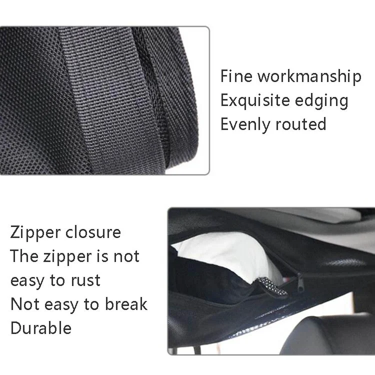 TBD0589425701_B2.webp Car Storage Network Pocket Car Roof Seating Room Mesh Folding Hanging Bag, Style: - Image 3