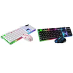 ZGB G21B Colorful Glow USB Wired Keyboard Mouse Set - Image 2