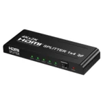 HW-4K104D 1 to 4 4K X 2K Video High-Definition On-Screen HDMI Splitter