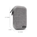 Baona BN-F010 2.5 inch Mobile Hard Disk Single Layer Storage Bag Power Bank Protection Storage Bag - Image 3