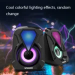 USB Wired Computer Speaker Home Desktop Game Audio - Image 6