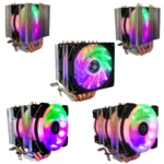 COOL STORM CT-4U-9cm Heat Pipe Dual-Tower CPU Radiator Copper Pipe 9 Cm Fan For Intel/AMD Platform Specification: - Image 2