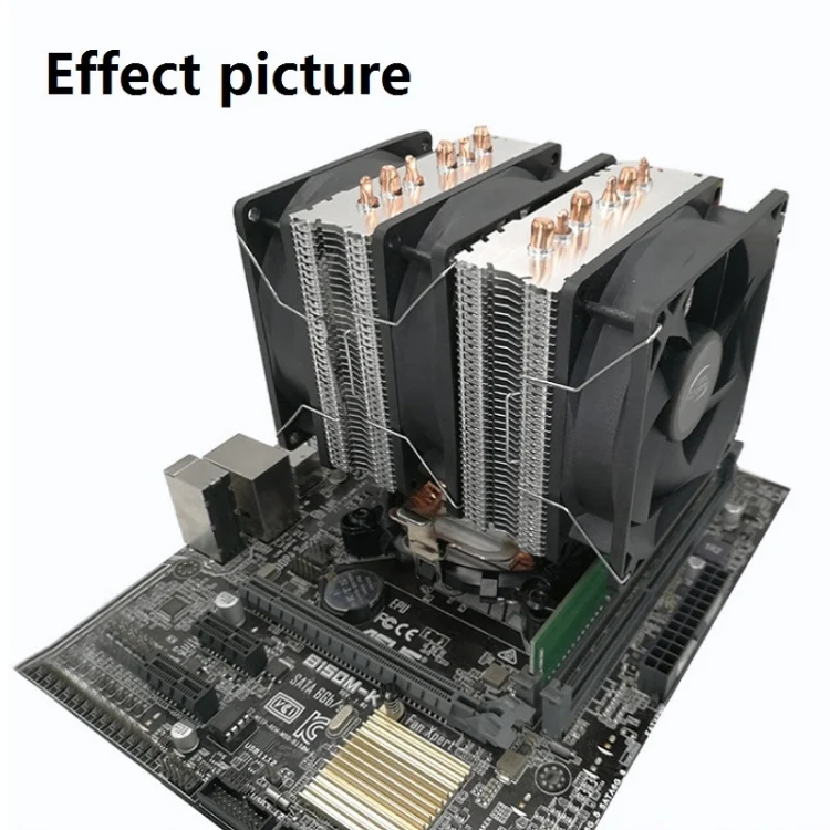 TBD0592289701_B5.webp COOL STORM CT-4U-9cm Heat Pipe Dual-Tower CPU Radiator Copper Pipe 9 Cm Fan For Intel/AMD Platform Specification: - Image 6