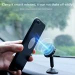 Q7 Car Home Mobile Phone Magnetic Bracket Strong Magnetic Double Ball Instrument Panel Navigation Bracket - Image 4