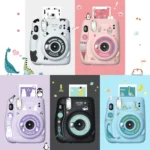 5 PCS 5 in 1 DIY Cute Cartoon  Camera Stickers Set for Fujifilm Instax mini 11 - Image 5