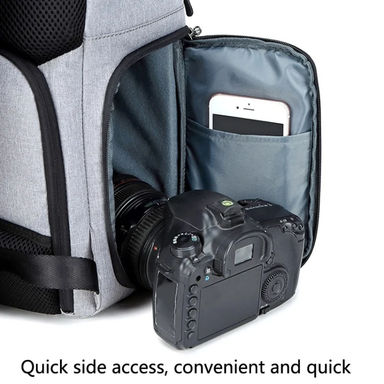 TBD0593880701_B4.webp C3081 Camera  Computer Shoulder Digital Camera Bag Large Capacity Photography Backpack - Image 5