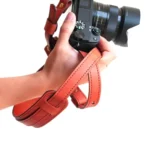 Cowhide Leather Camera Shoulder Hanging Neck Winding Strap - Image 7