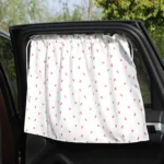 Car Curtains Cotton Car Suction Cup Sunshade Sun Protection Thermal Curtain