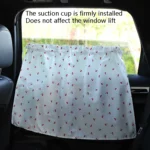 Car Curtains Cotton Car Suction Cup Sunshade Sun Protection Thermal Curtain - Image 6