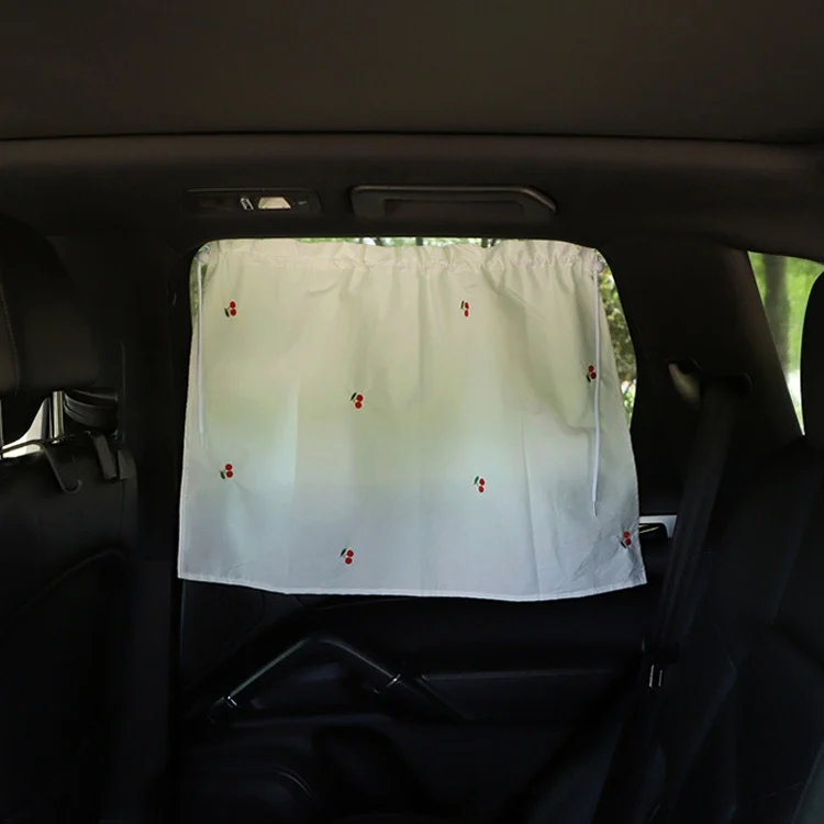 TBD0594154901A_1.webp Car Embroidery Curtain Sunshade Cartoon Cotton Suction Cup Curtain Car Sunscreen Insulation Covering Curtain - Image 7