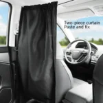 Automobile Front And Rear Partition Curtain Business Car Air Conditioning Privacy Curtain - Image 5