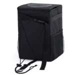 With Cover Car Trash Can Foldable Car Chair Back Trash Can Waterproof Box, Size: - Image 3