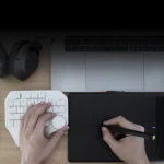 DELUX T11 29 Keys Single-Hand Keyboard Shortcut Key Speech Tool Flat Keyboard, Colour: Silver - Image 5