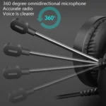 Smailwolf AK3 Headset Game Headphones Wired Luminous Desktop Computer Headset, Style: - Image 6