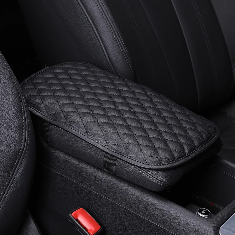 TBD0595698501_B1.webp Leather Car Universal Central Armrests Pad Anti-Slip Armrest Box Mat - Image 2