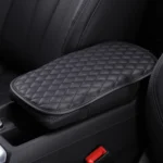 Leather Car Universal Central Armrests Pad Anti-Slip Armrest Box Mat - Image 6