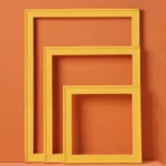 3 in 1 Different Sizes Morandi Color Wooden Photo Frame Series Color Spray Paint Photo Props Photography Background Ornaments