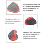 JSY-03 6 Keys Wireless Vertical Charging Mouse Ergonomic Vertical Optical Mouse - Image 3
