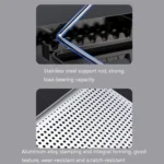 ICE COOREL Laptop Aluminum Alloy Radiator Fan Silent Notebook Cooling Bracket - Image 6