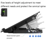 ICE COOREL N106 Laptop Base Adjustment Radiator Dual-Fan Notebook Cooling Bracket - Image 4