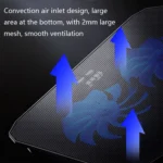 ICE COOREL N106 Laptop Base Adjustment Radiator Dual-Fan Notebook Cooling Bracket - Image 5
