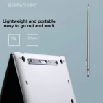 Oatsbasf K01 Adjustable Desktop Heightening Base Aluminum Alloy Radiator Folding Laptop Stand - Image 5