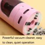 XCQ-01 Multifunctional Desktop Vacuum Cleaner with Pencil Sharpener Function - Image 7