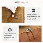 K805 Waterproof Batik Canvas Camera Backpack Outdoor Liner Shoulder Photography Bag - Image 6