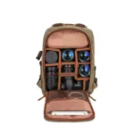 D1383 Outdoor SLR Digital Camera Backpack Waterproof Batik Canvas Camera Bag - Image 5