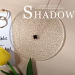 Round Diameter 15cm Acrylic Texture Background Board Photo Props Decorative Geometric Ornaments - Image 4