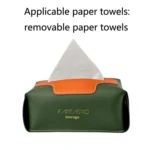 SJM0041 Car PU Paper Tissue Box Hotel Napkin Paper Box Toilet Paper Box - Image 3