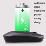 M030 4 Keys 1600DPI Laptop Office Mute Mouse, Style: - Image 4