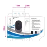 M030 4 Keys 1600DPI Laptop Office Mute Mouse, Style: - Image 7