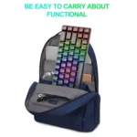 T8 68 Keys Mechanical Gaming Keyboard RGB Backlit Wired Keyboard, Cable Length:1.6m - Image 6