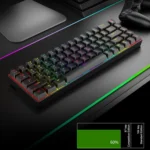 T8 68 Keys Mechanical Gaming Keyboard RGB Backlit Wired Keyboard, Cable Length:1.6m - Image 7