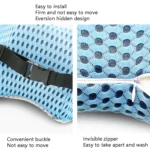 Car Supplies Lumbar Support Memory Foam Car Backrest Lumbar Cushion Seat Cushion Lumbar Pillow - Image 5