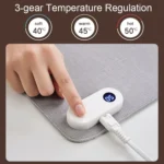 Intelligent Digital Display Timing Heating Mouse Pad Office Desktop Electric Heating Mat, CN Plug - Image 3