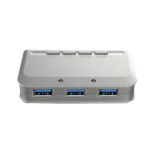 MB-103 USB 3.1 Three-Port Drive-Free HUB + 7.1 Voice Changer Sound Card High-Speed Docking Station, Cable Length: 1.2m - Image 2