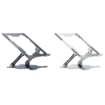 Integrated Foldable Laptop Stand Hollow Heat-Dissipating Flat Desktop Stand - Image 2