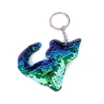 10 PCS PET Sequins Reflective Cat Keychain Bag Car Pendant - Image 5