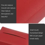 2 PCS Car Leather Tissue Box Home Paper Towel Storage Box - Image 4