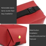 2 PCS Car Leather Tissue Box Home Paper Towel Storage Box - Image 5