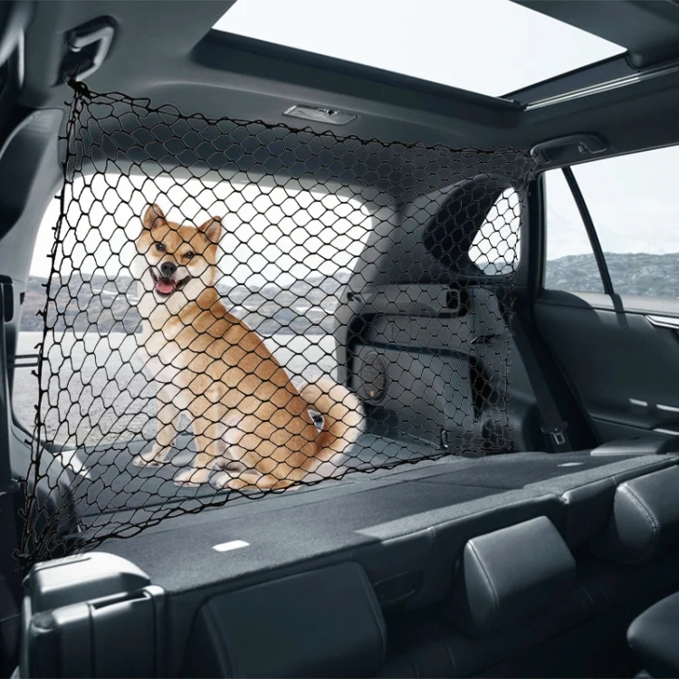 TBD0601638101_B5.webp Car Pet Isolation Net Car Back Seat Dog Barrier Safety Net - Image 6