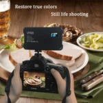 LP160 180 LEDs Square Pocket Fill Light Dual Color Temperature Portable Mobile Phone SLR Computer Photography Fill Light - Image 7