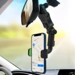 Car Rearview Mirror Mobile Phone Holder Pillow Universal Car Mobile Phone Holder - Image 9