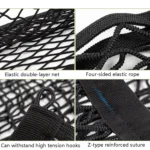 BL-210330 Car Door Net Bag Car Stretch Storage Bag Trunk Fire Extinguisher Side Net, Style: - Image 2