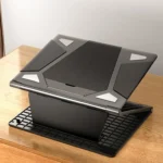 N5 Laptop Stand Portable Double-Layer Multi-Gear Adjustment Heightening Folding Plastic Heat Dissipation Bracket - Image 2