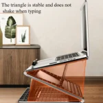 N5 Laptop Stand Portable Double-Layer Multi-Gear Adjustment Heightening Folding Plastic Heat Dissipation Bracket - Image 3