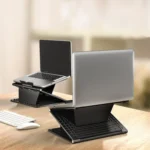 N5 Laptop Stand Portable Double-Layer Multi-Gear Adjustment Heightening Folding Plastic Heat Dissipation Bracket - Image 7